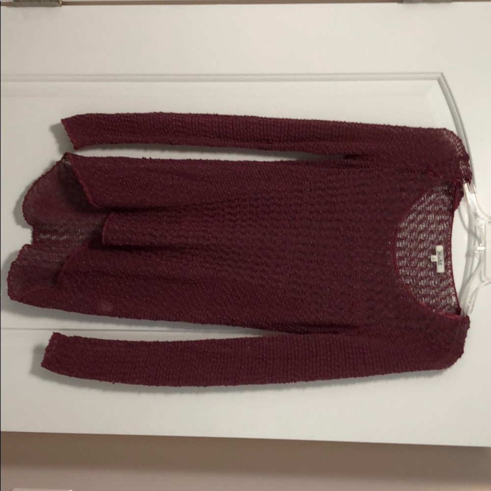 Red long sleeve